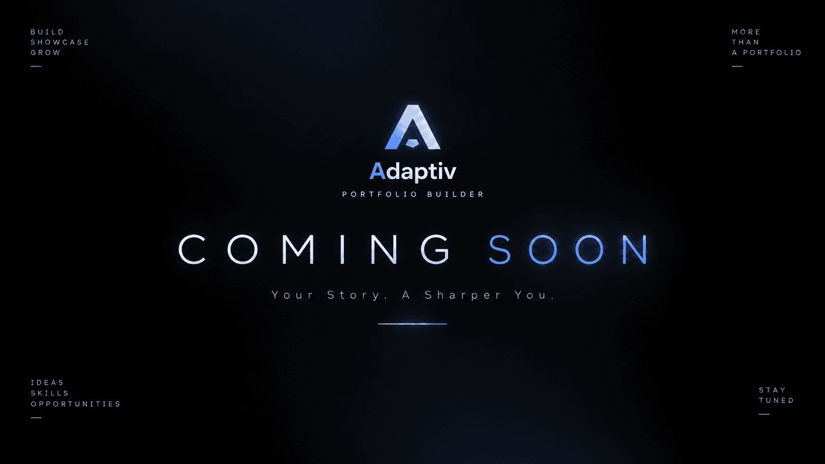 Adaptive — Portfolio Builder by Rishabh Tripathi
