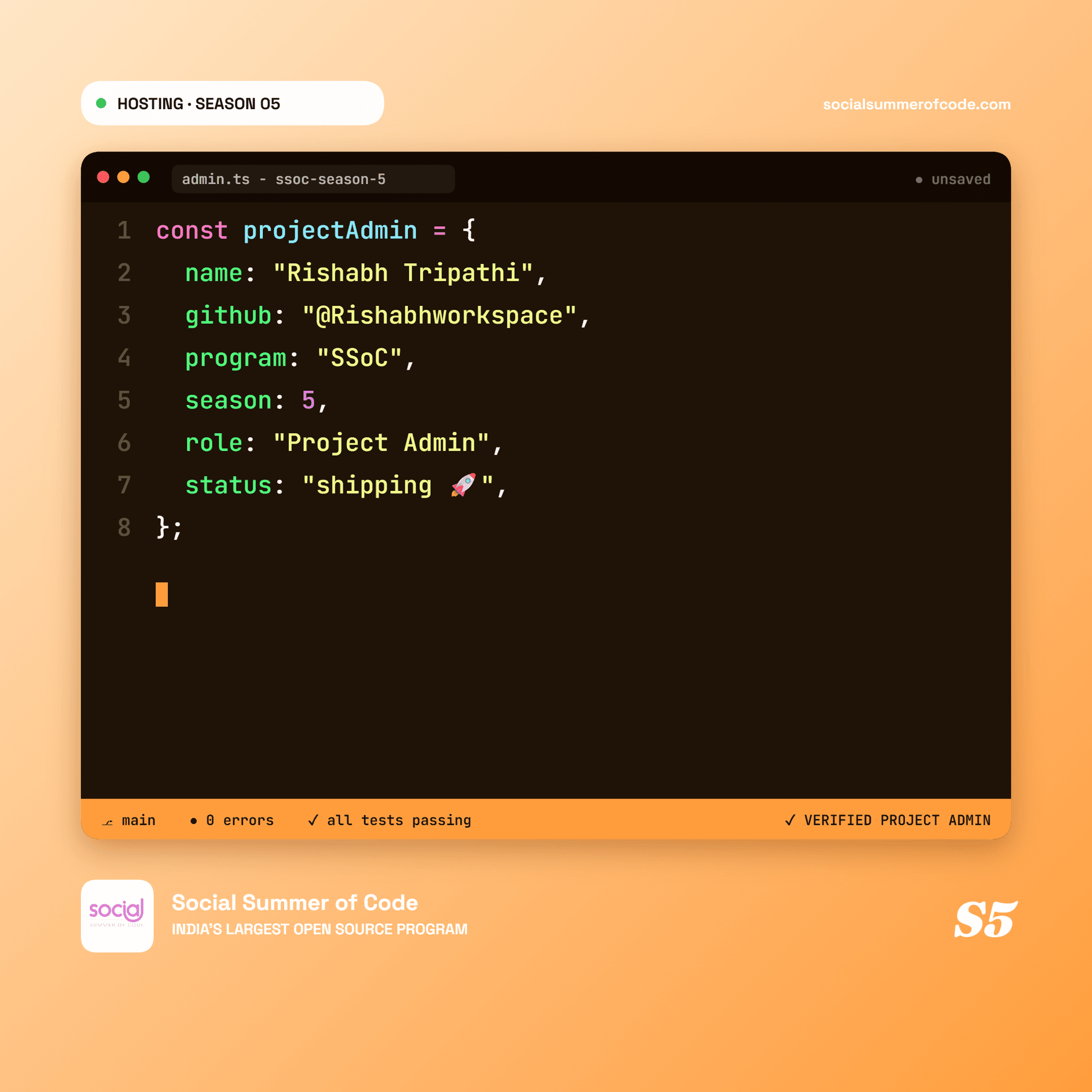 Social Summer of Code